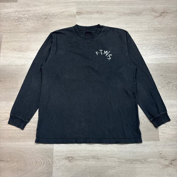 For Those Who Sin FTWS Woman Long Sleeve T Shirt Men's Large - Picture 2 of 9